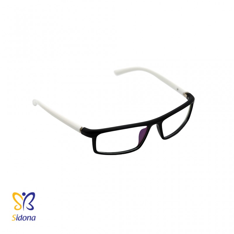 عینک مشکی- سفیدP8386-C22