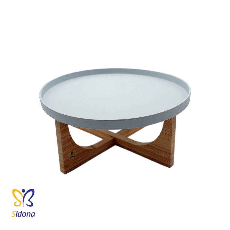 سینی کیک همراه با پایه چوبیKPFD 0476