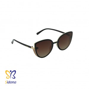 عینک آفتابی کرم قهوه ای P8929