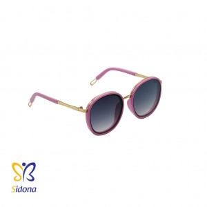 عینک آفتابی صورتی پر رنگ 7024