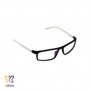 عینک مشکی- سفیدP8386-C22