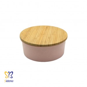 KPFD 04753 ظرف نگهدارنده همراه با درب چوبی