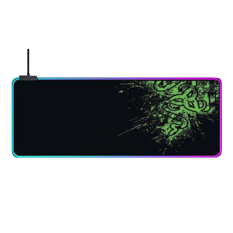 ماوس پد مخصوص بازی مدل  RAZER RGB 30*70