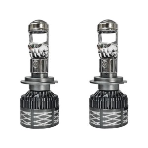 هدلایت لنزدار خودرو مدل A80  پایه H7 بسته 2 عددی
