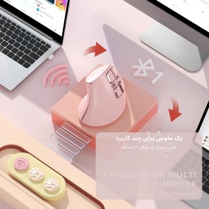 ماوس عمودي بی سیم  JOMAA مدل VM600BG