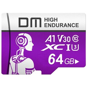 کارت حافظه دی ام مدل A1 V30 کلاس 10 استاندارد UHS-I U3 سرعت 95MBps ظرفیت 64 گیگابایت