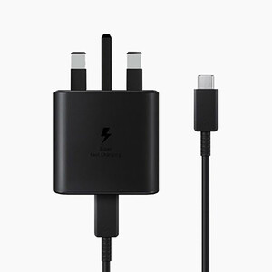 شارژر دیواری 25 وات مدل EP-TA800 به همراه کابل تبدیل USB-C مناسب برای گوشی های سامسونگ