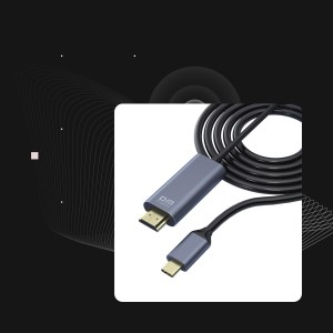 کابل تبدیل Type-C به HDMI دی ام مدل CHB024