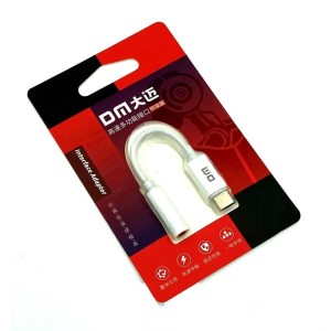 مبدل USB-C به AUX دی ام مدل AD-026 مناسب برای گوشی های سامسونگ و سایر برندها