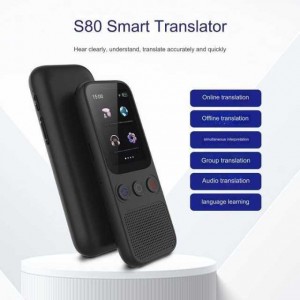 دستگاه مترجم صوتی با هوش مصنوعی AI TRANSLATOR S80 pro