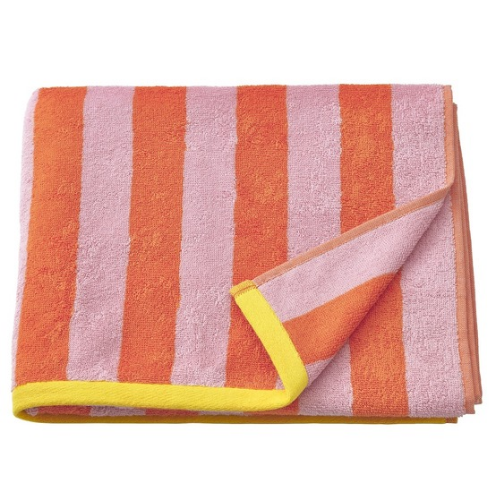 حوله حمام ایکیا SLÅNHÖSTMAL سایز  70x140 سانتی