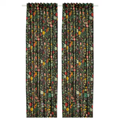 پرده جفت ایکیا VILDPERSILJA سایز 145 در 300