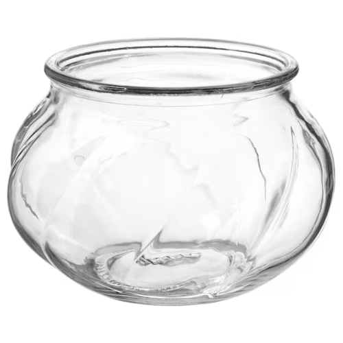 گلدان شیشه ای ایکیا VILJESTARK سایز 8 سانتی