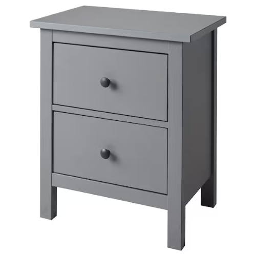 دراور 2 کشو 54x66 سانتی  ایکیا HEMNES
