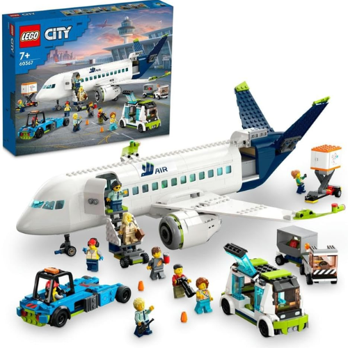 LEGO 60367 City Passenger Aeroplane Toy Building Set