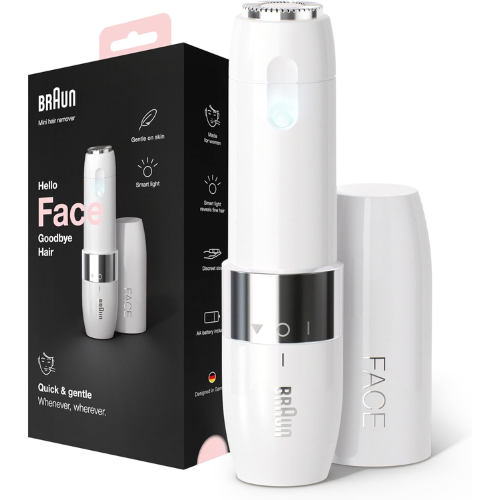 Braun Face Mini Hair Remover FS1000, Electric Facial Hair