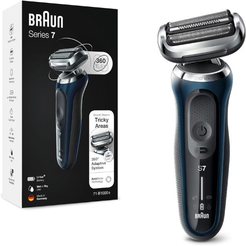 Braun Series 7 70-S1000s Electric Shaver, Wet &amp; Dry, Rechargeable