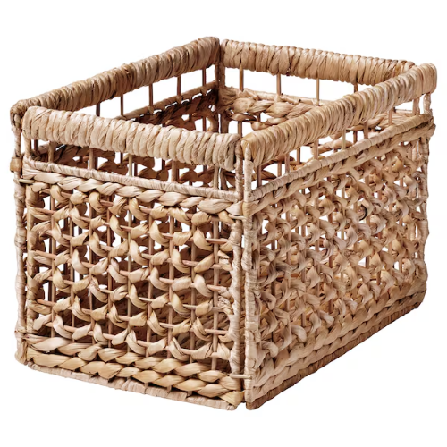 سبد نگهداری ‌حصیری  35x25x25 سانتی ایکیا TÄTING