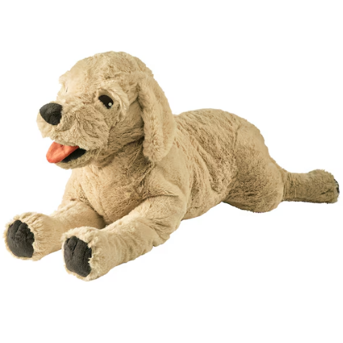 عروسک 70 سانتی طرح سگ ایکیا GOSIG GOLDEN