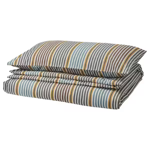 ست روکش لحاف و روبالشی  ایکیا PIGGRÖR سایز 150x200 و 50x80