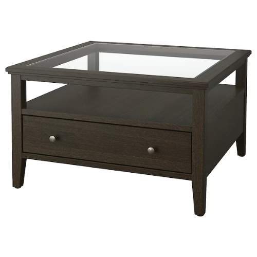 میز جلو مبلی کشو دار 80x80 سانتی ایکیا  IDANÄS