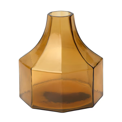 گلدان شیشه ای 14x14x14 سانتی ایکیا GOKVÄLLÅ