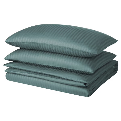 ست روکش لحاف و 2 روبالشی ایکیا NATTJASMIN سایز 240x220 و 50x80