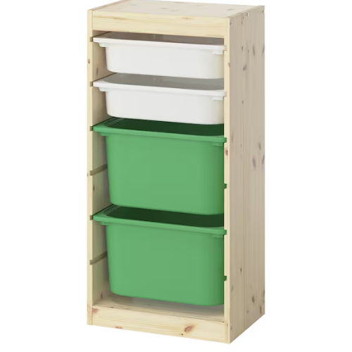 قفسه نظم دهنده ایکیا TROFAST سایز 44x30x91