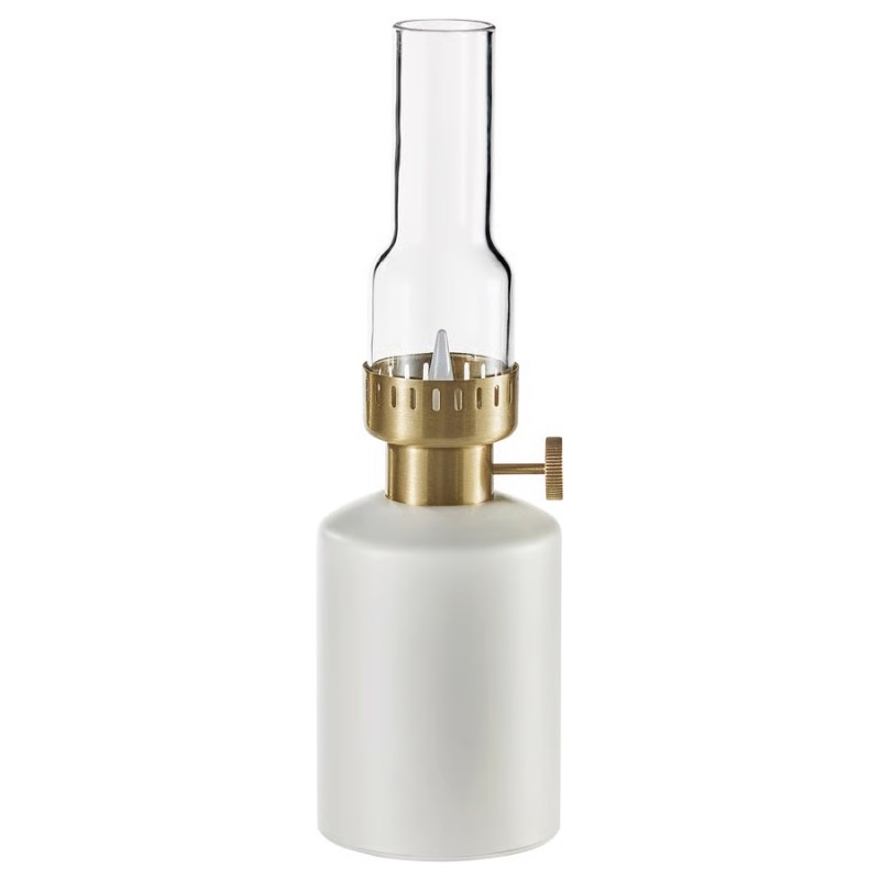 چراغ دکوراتیو LED رومیزی کنولتونگ ایکیا مدل KNÖLTÅNG باتری‌خور سفید