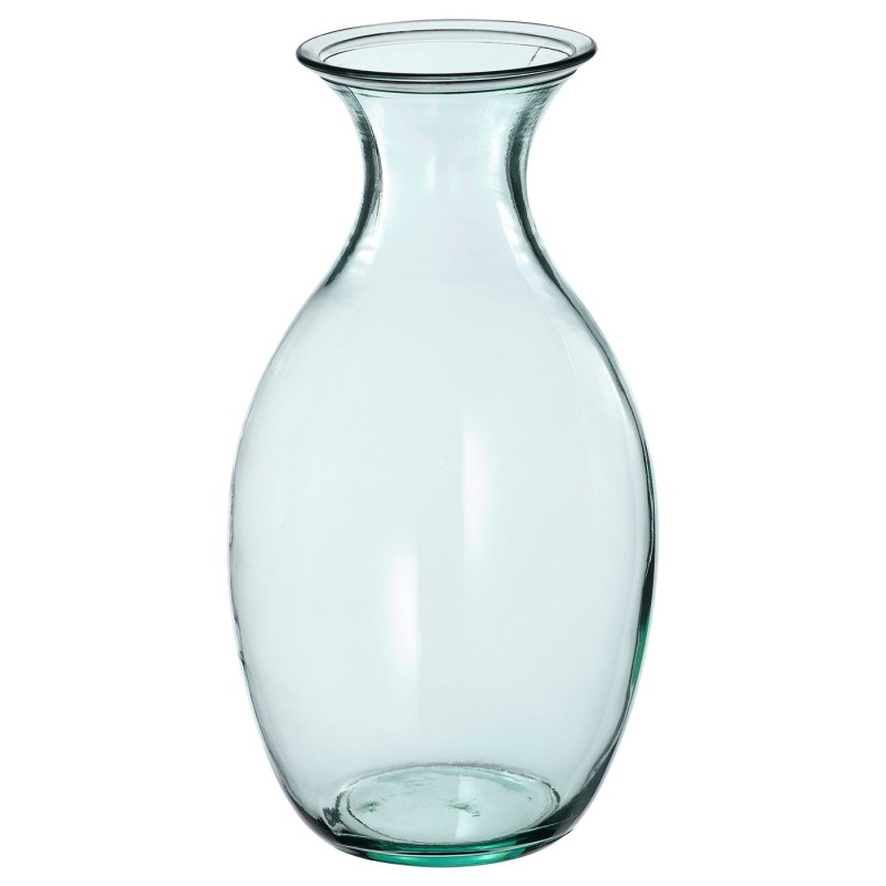 گلدان شیشه ای سبز ایکیا مدل BERGKÖRSBÄR – طرحی ساده و جاودانه