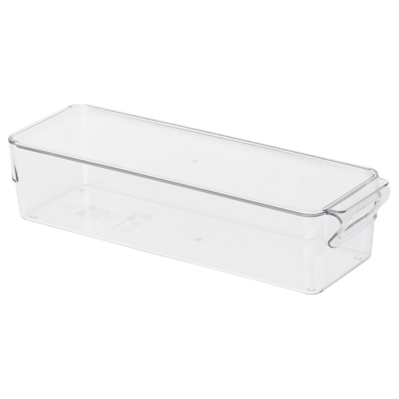 باکس نظم‌دهنده شفاف یخچال ایکیا KLIPPKAKTUS - ابعاد 32x10x8 سانتی‌متر