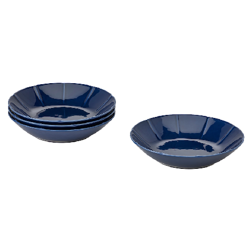 بشقاب خورش خوری 23 سانتی ایکیا STRIMMIG  پک ۴ عددی