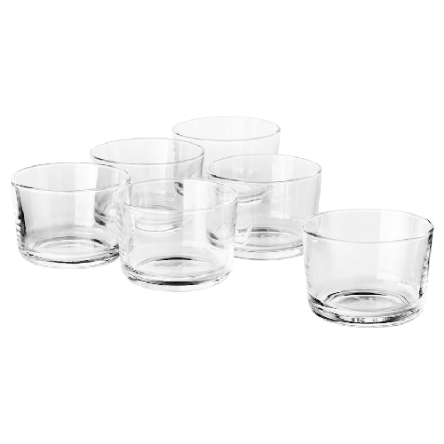 لیوان شیشه ای 0.18 لیتری ایکیا IKEA 365+ پک 6 عددی