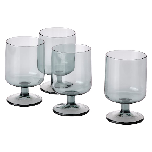 لیوان شیشه ای 0.32 لیتری ایکیا OMBONAD پک 4 عددی