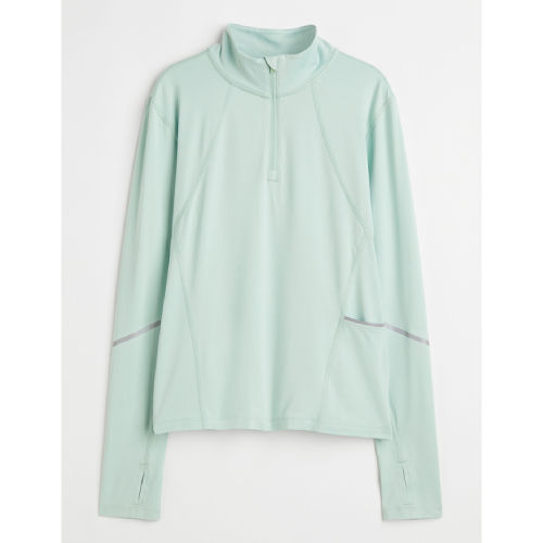 تاپ اسپرت زیپ دار H&M