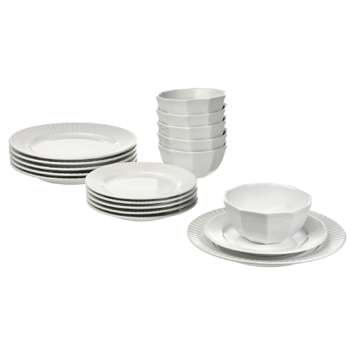 سرویس 18 پارچه ایکیا STRIMMIG