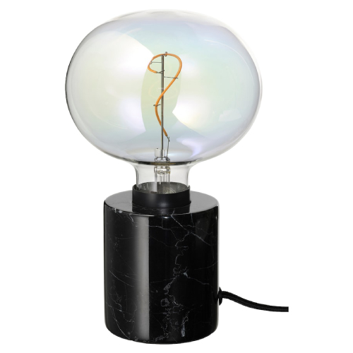 چراغ رومیزی با لامپ ایکیا MARKFROST / MOLNART