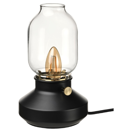 چراغ رومیزی قابل تنظیم ایکیا TARNABY طرح چراغ نفتی