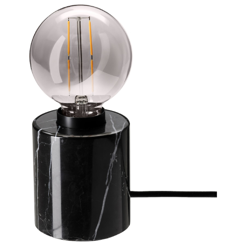 چراغ رومیزی با لامپ ایکیا MARKFROST / MOLNART