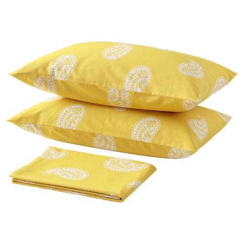 ست ملحفه تشک و 2 عدد روبالشی ایکیا AROMATISK