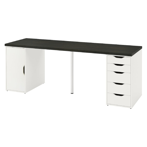 میز کمد دار 200 در 60 سانتی ایکیا LAGKAPTEN / ALEX