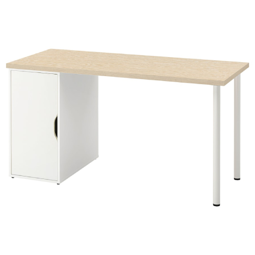 میز کمد دار ایکیا MITTCIRKEL / ALEX سایز 140 در 60