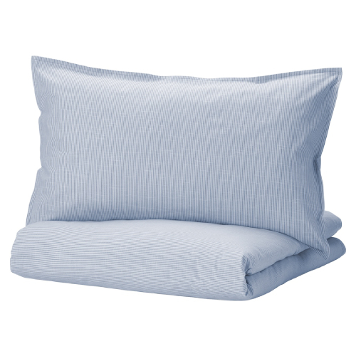 ست روکش لحاف و روبالشی ایکیا BERGPALM سایز 150x200 و 50x80