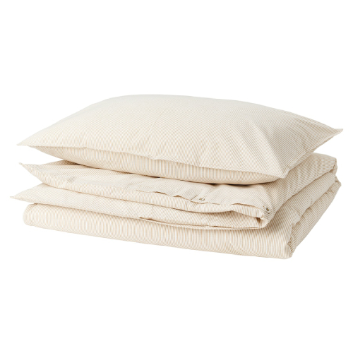 ست روکش لحاف و روبالشی ایکیا BERGPALM سایز 150x200 و 50x80