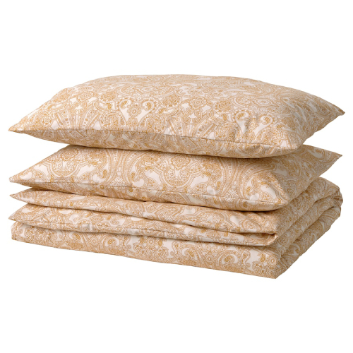 ست روکش لحاف و 2 روبالشی ایکیا JATTEVALLMO سایز 240x220 و 50x80