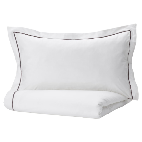 ست روکش لحاف و روبالشی ایکیا SILVERTISTEL سایز 150x200 و 50x80