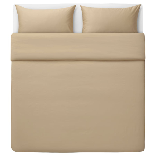 ست روکش لحاف و 2 روبالشی ایکیا BJORKAL سایز 240x220 و 50x80