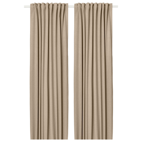 پرده جفت ایکیا ROSENMANDEL تاریک کننده، سایز 135 در 300