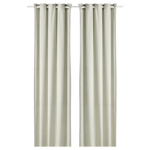 پرده جفت ایکیا MOALINA سایز 145 در 300