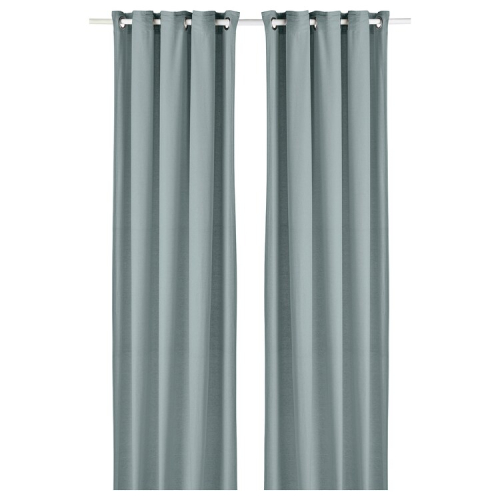 پرده جفت ایکیا MOALINA سایز 145 در 300